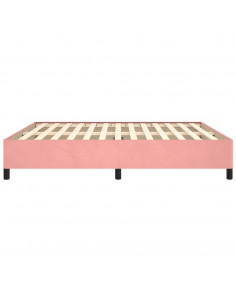 Giroletto Rosa 160x200 cm in Velluto