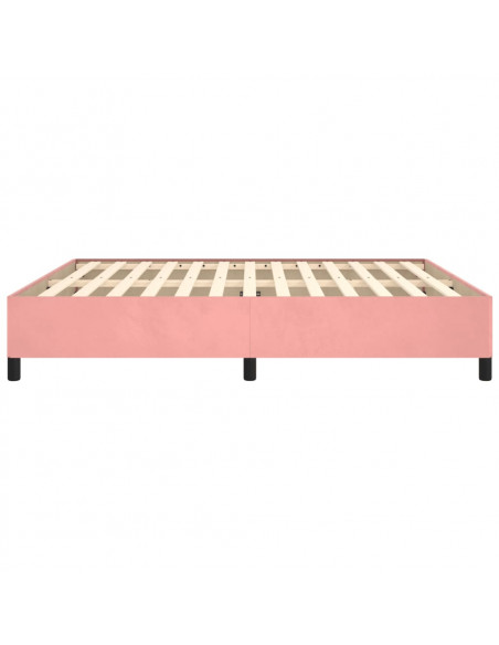 Giroletto Rosa 180x200 cm in Velluto