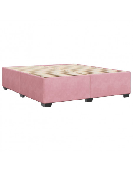 Giroletto Rosa 200x200 cm in Velluto
