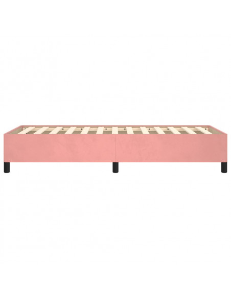 Giroletto Rosa 90x190 cm in Velluto