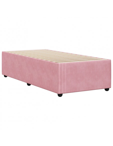 Giroletto Rosa 90x200 cm in Velluto