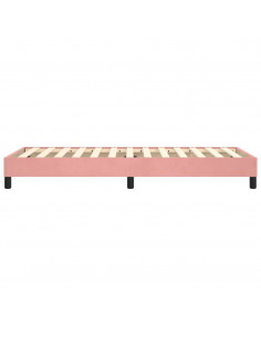 Giroletto Rosa 90x200 cm in Velluto