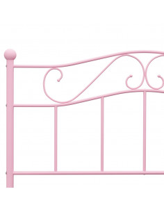 Giroletto Rosa in Metallo 160x200 cm