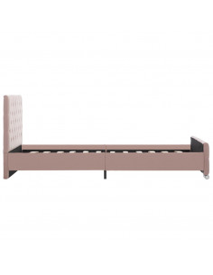 Giroletto Rosa in Velluto 100x200 cm