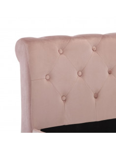 Giroletto Rosa in Velluto 160x200 cm