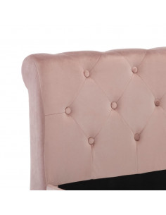 Giroletto Rosa in Velluto 90x200 cm