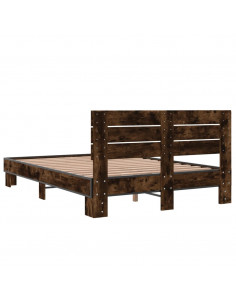 Giroletto Rovere Fumo 120x190 cm in Legno Multistrato Metallo