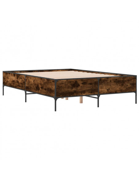Giroletto Rovere Fumo 120x200 cm in Legno Multistrato Metallo