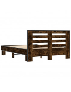 Giroletto Rovere Fumo 120x200 cm in Legno Multistrato Metallo