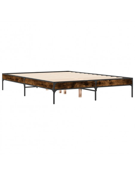Giroletto Rovere Fumo 120x200 cm in Legno Multistrato Metallo