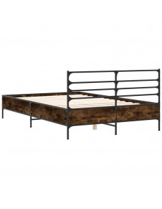 Giroletto Rovere Fumo 135x190 cm in Legno Multistrato Metallo