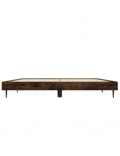 Giroletto senza Materasso Rovere Fumo 140x190 cm in Truciolato
