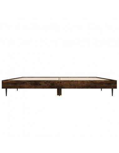Giroletto senza Materasso Rovere Fumo 140x190 cm in Truciolato