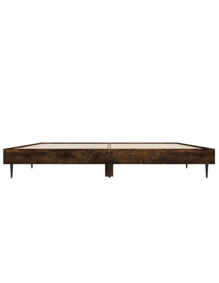 Giroletto senza Materasso Rovere Fumo 140x190 cm in Truciolato
