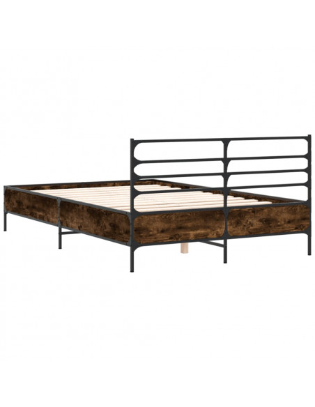 Giroletto Rovere Fumo 140x190 cm in Legno Multistrato Metallo