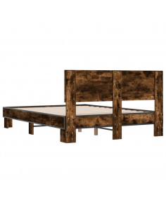 Giroletto Rovere Fumo 140x190 cm in Legno Multistrato Metallo