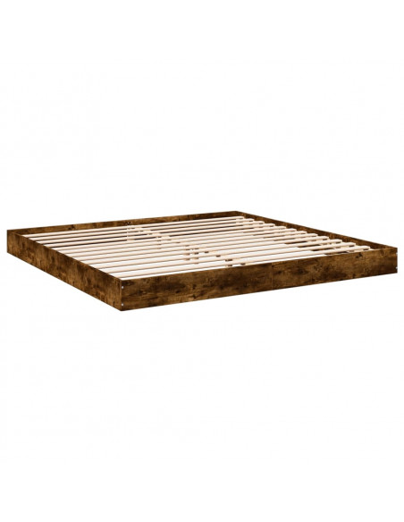 Giroletto Rovere Fumo 180x200 cm in Legno Multistrato