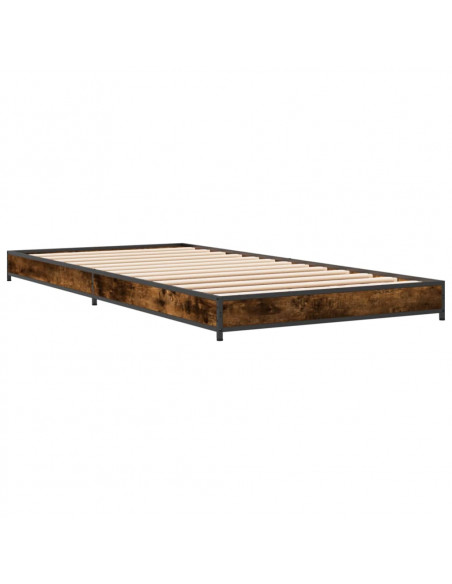 Giroletto Rovere Fumo 75x190 cm in Legno Multistrato e Metallo