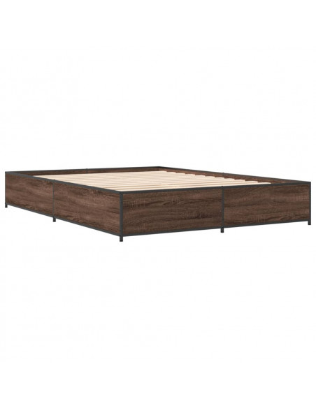 Giroletto Rovere Marrone 120x190cm in Legno Multistrato Metallo