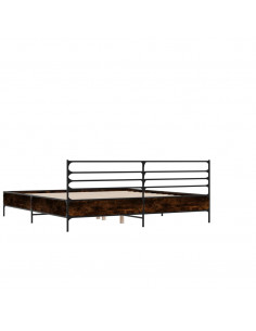 Giroletto Rovere Marrone 135x190cm in Legno Multistrato Metallo