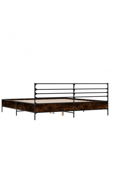 Giroletto Rovere Marrone 135x190cm in Legno Multistrato Metallo