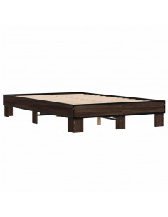 Giroletto Rovere Marrone 140x190cm in Legno Multistrato Metallo