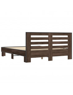 Giroletto Rovere Marrone 150x200cm in Legno Multistrato Metallo