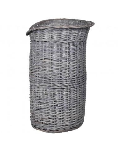 Albero Gatti 2 Livelli in Salice Casetta/Cuccia/Tiragraffi con Cuscino