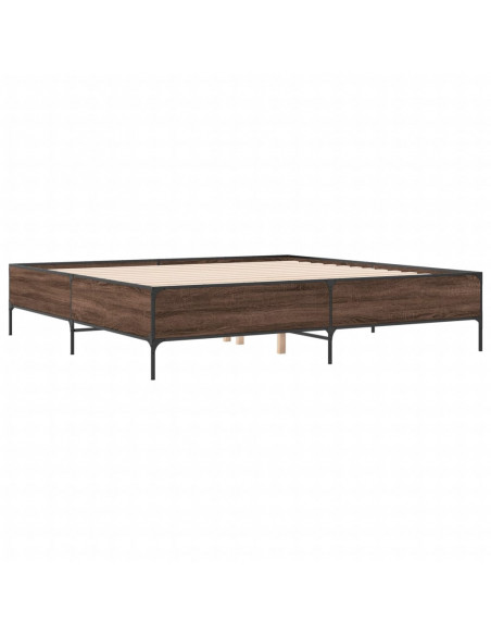 Giroletto Rovere Marrone 200x200cm in Legno Multistrato Metallo