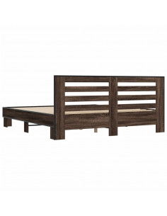 Giroletto Rovere Marrone 200x200cm in Legno Multistrato Metallo