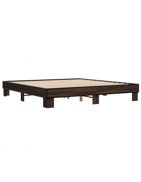 Giroletto Rovere Marrone 200x200cm in Legno Multistrato Metallo