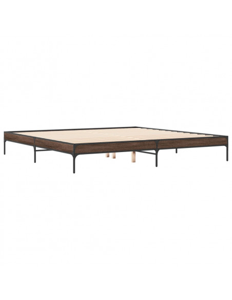 Giroletto Rovere Marrone 200x200cm in Legno Multistrato Metallo