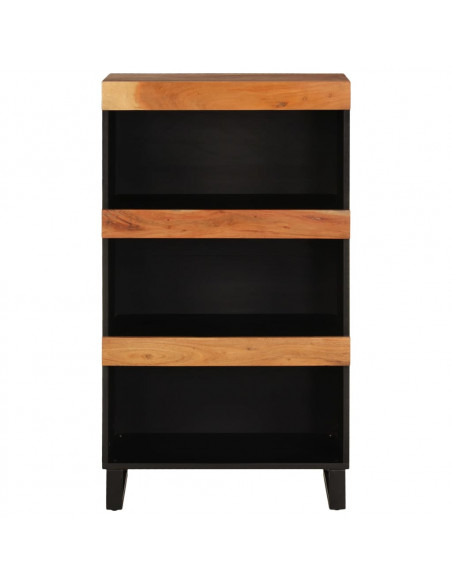 Credenza 60x33x107 cm in Legno Massello di Acacia