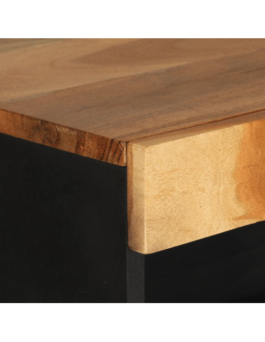 Credenza 60x33x107 cm in Legno Massello di Acacia