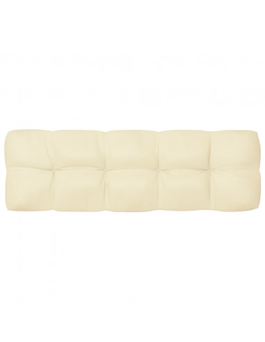 Cuscini per Divani su Pallet 7 pz Crema