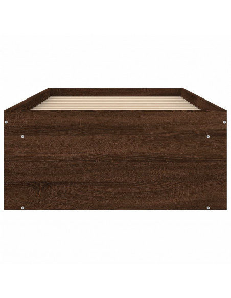 Giroletto Rovere Marrone 75x190 cm Small Single