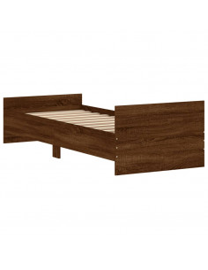 Giroletto Rovere Marrone 75x190 cm Small Single Multistrato