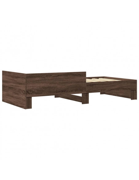 Giroletto Rovere Marrone 90x190 cm in Legno Multistrato