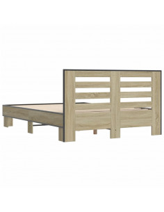 Giroletto Rovere Sonoma 120x190 cm in Legno Multistrato Metallo