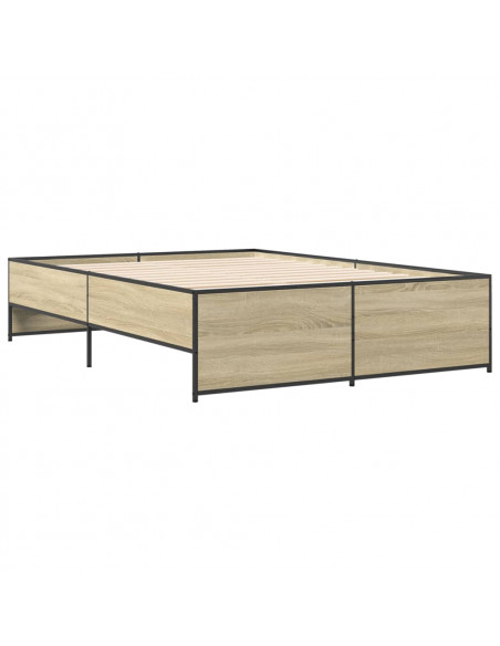Giroletto Rovere Sonoma 120x190 cm in Legno Multistrato Metallo