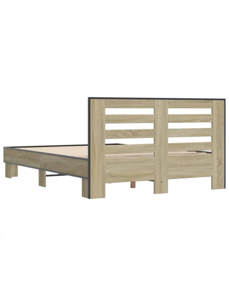 Giroletto Rovere Sonoma 120x200 cm in Legno Multistrato Metallo