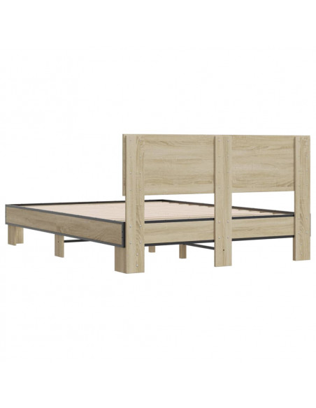 Giroletto Rovere Sonoma 120x200 cm in Legno Multistrato Metallo