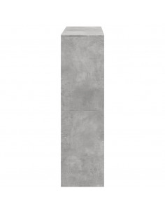 Divisorio Grigio Cemento 100x33x115 cm in Truciolato