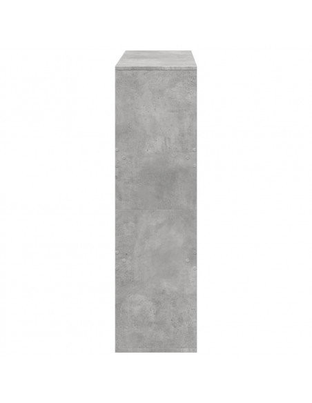 Divisorio Grigio Cemento 100x33x115 cm in Truciolato