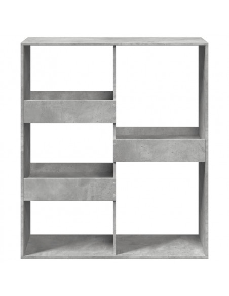 Divisorio Grigio Cemento 100x33x115 cm in Truciolato