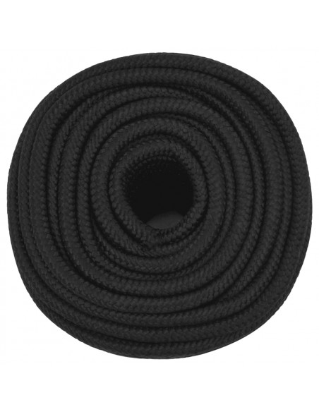 Corda Nautica Completamente Nera 14 mm 25 m in Polipropilene