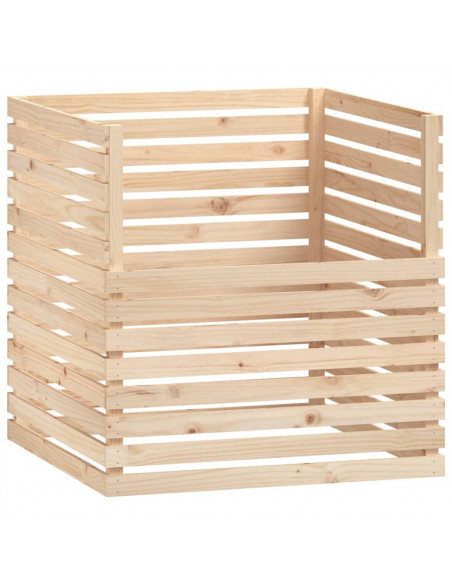 Compostiera 100x100x102 cm in Legno Massello di Pino