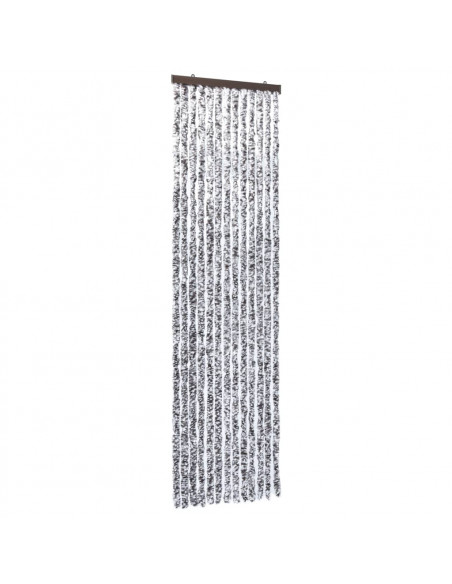 Zanzariera Marrone e Beige 56x185 cm Ciniglia