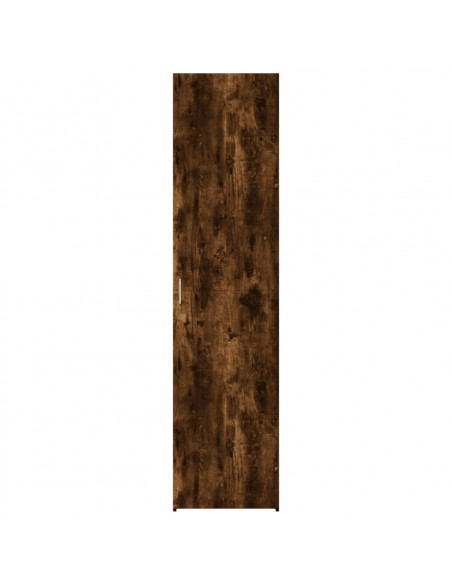 Credenza Rovere Fumo 45x42,5x185 cm in Legno Multistrato