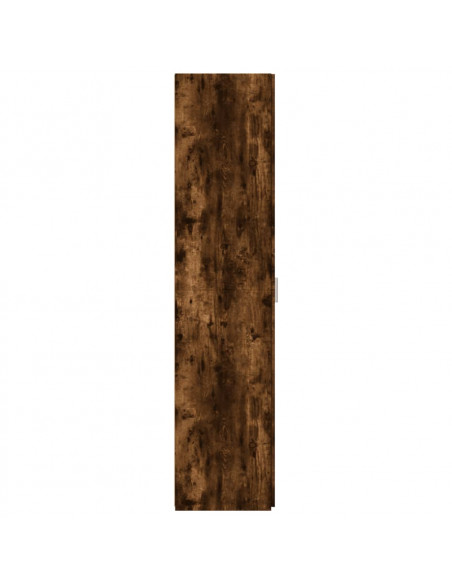 Credenza Rovere Fumo 45x42,5x185 cm in Legno Multistrato